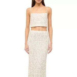 NWT Staud Beaded Set